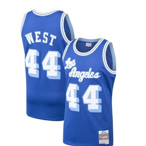 Los Angeles Lakers Mithell & Ness Swingman Blue Jersey 1960-61 Jerry West NFL